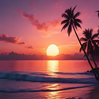aesthetic sunset wallpaper