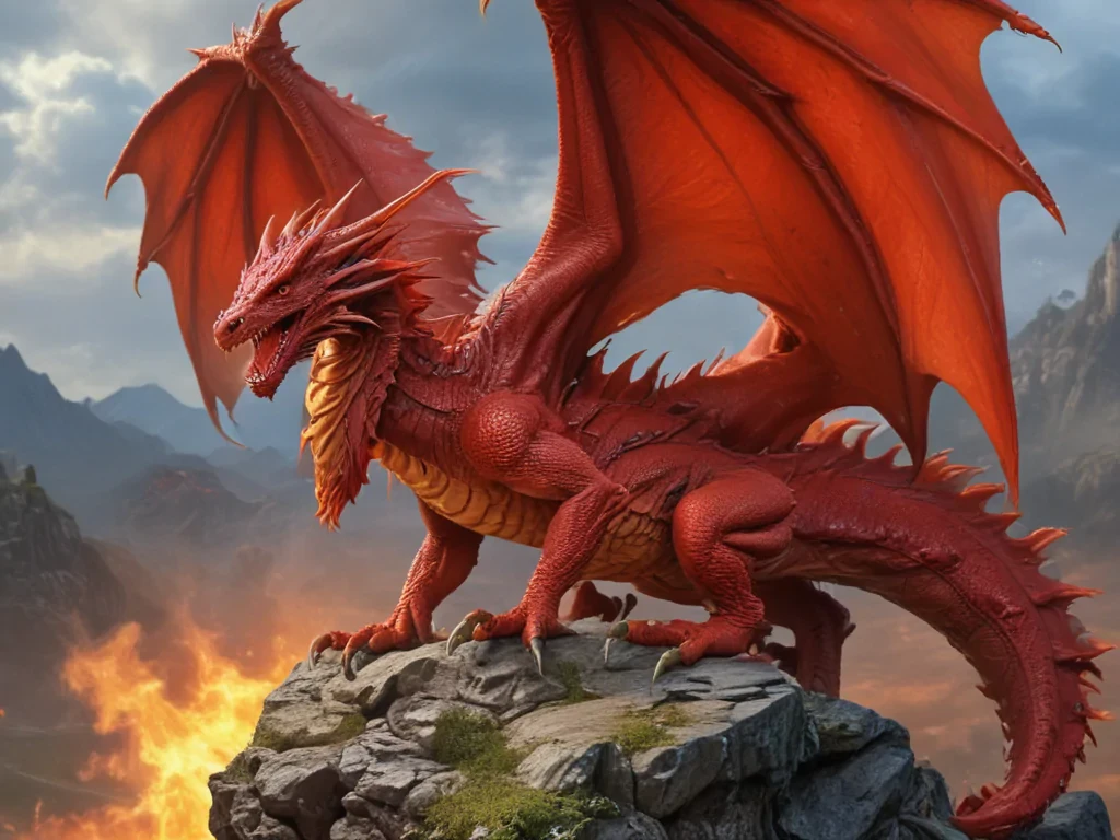 red dragon pictures