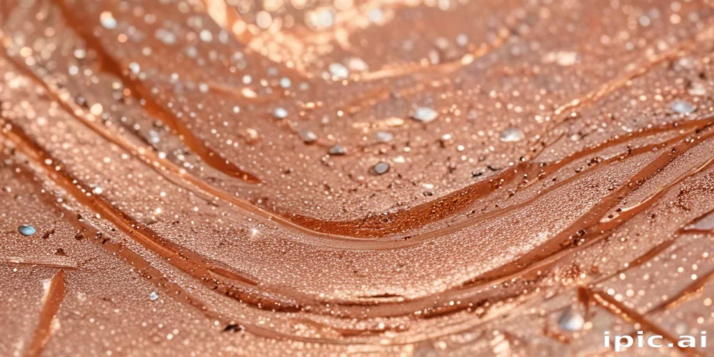 sparkly rose gold background