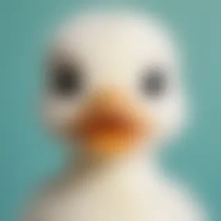cute duck wallpaper
