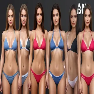 ai bikini models