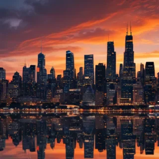 background skyline