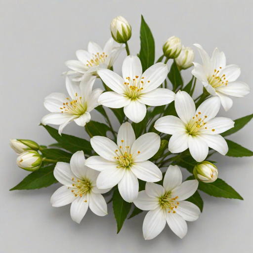 white flowers png transparent