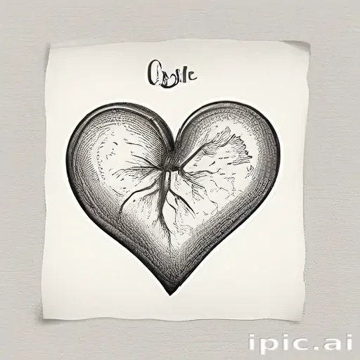 hand drawn heart