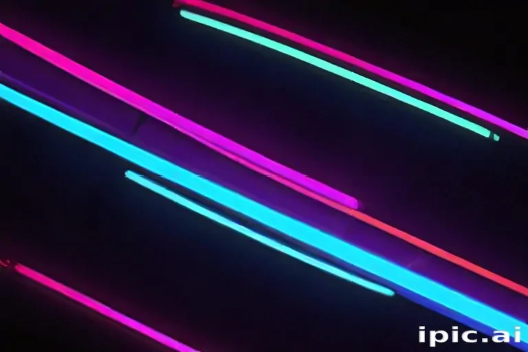 neon color background