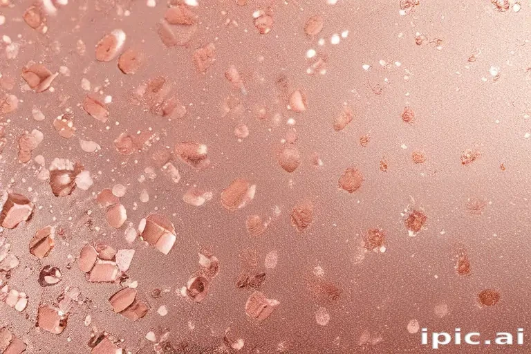 glitter rose gold background