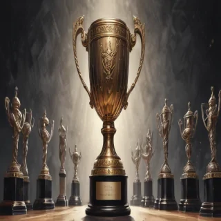 trophy drawing