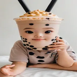 boba tea cute