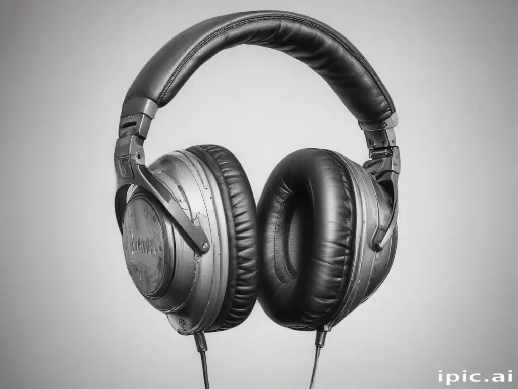 headphones drawing