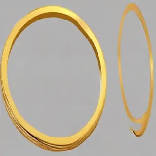 gold circle png