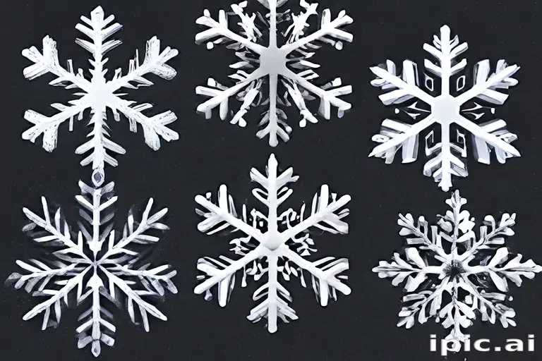 free snowflake clip art