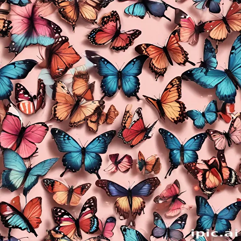 butterfly background aesthetic