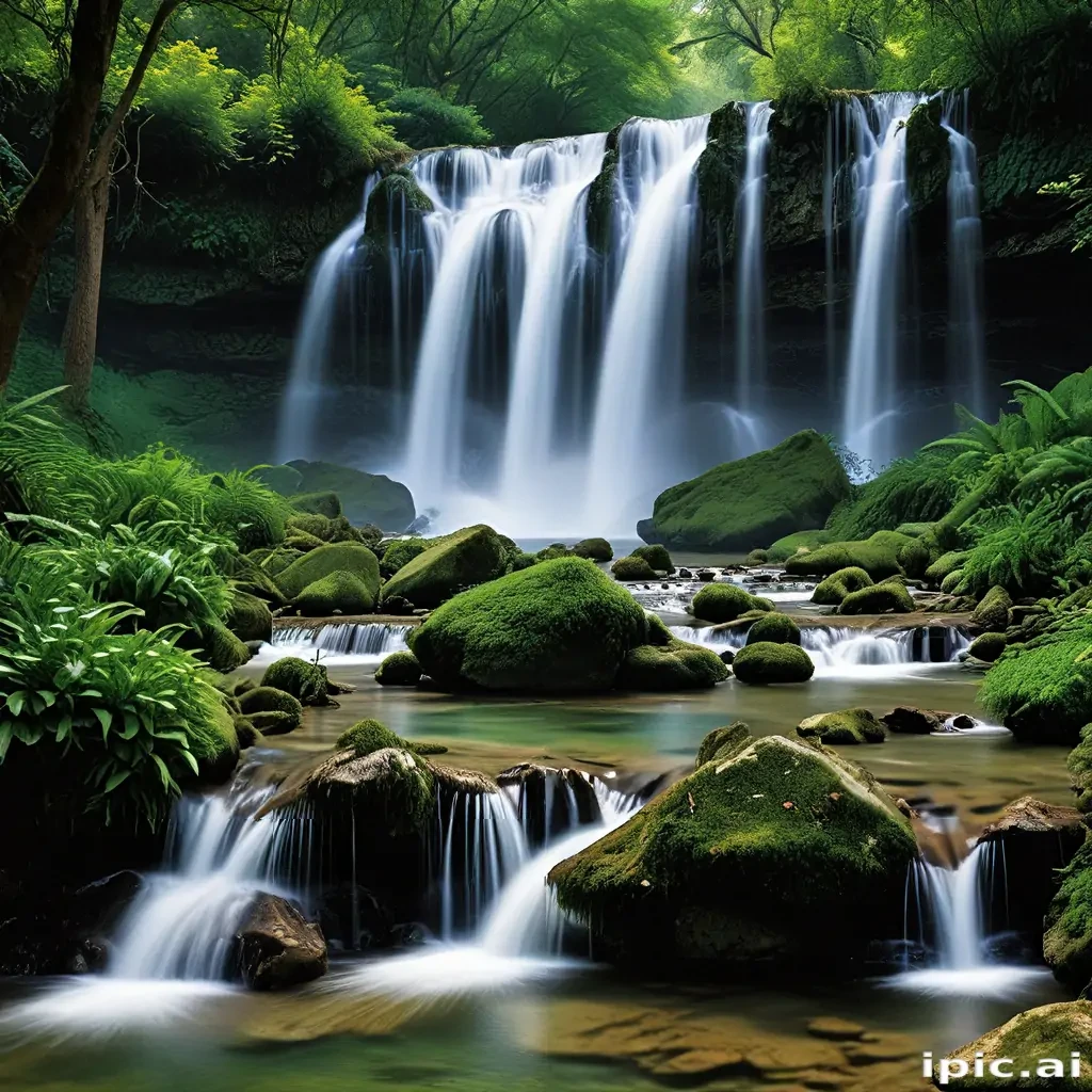 desktop waterfall backgrounds