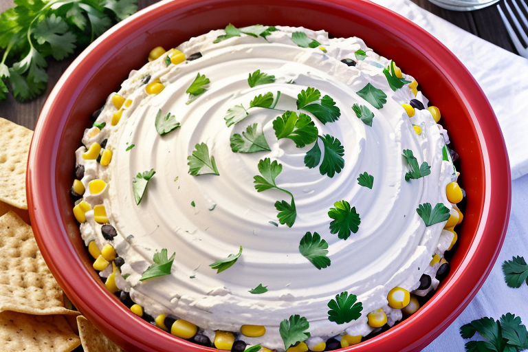 feta black bean corn dip