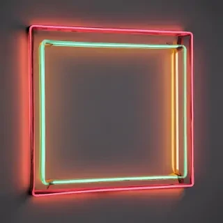neon frame