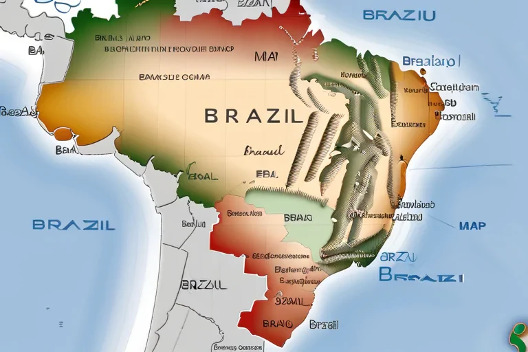 brazil map