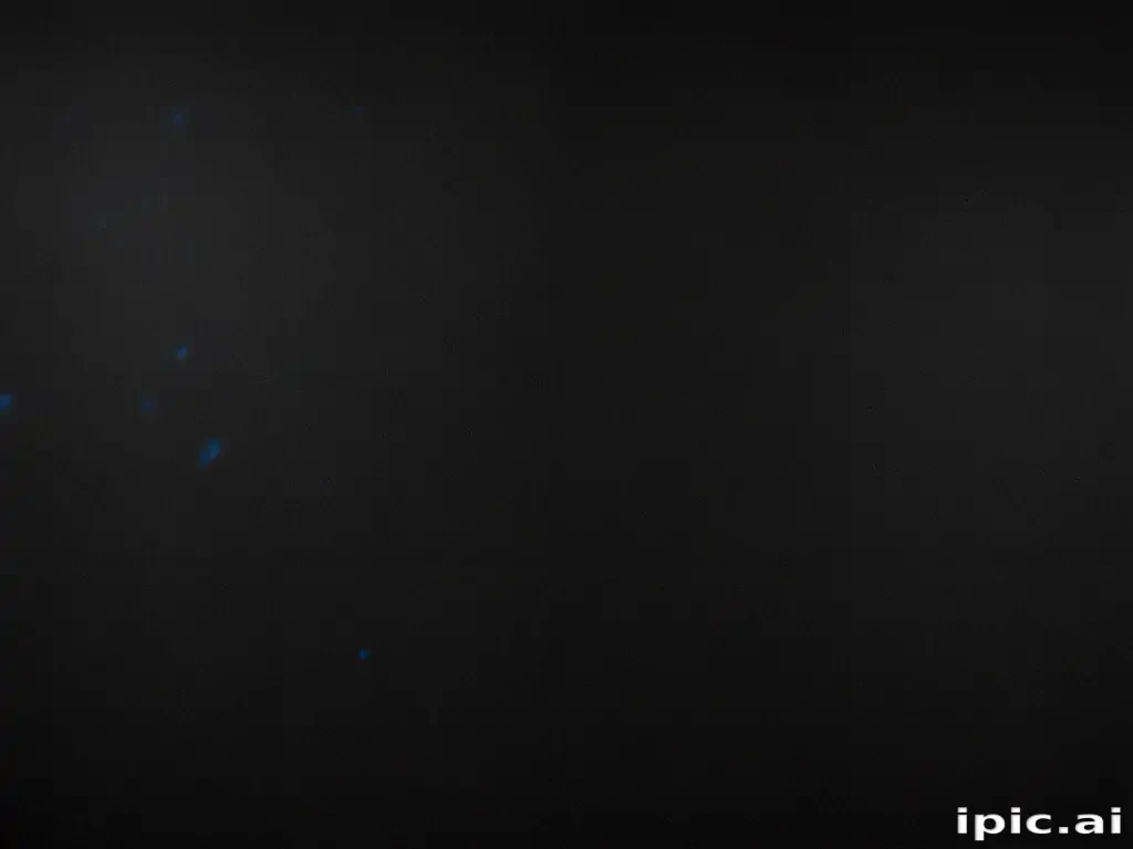 black background blue