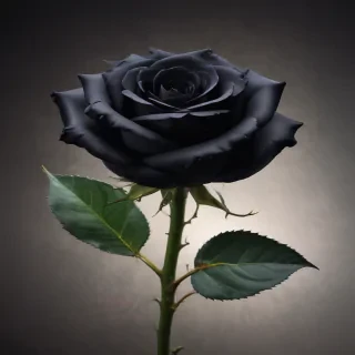 black rose picture