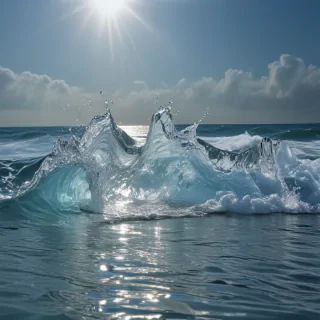 water transparent background