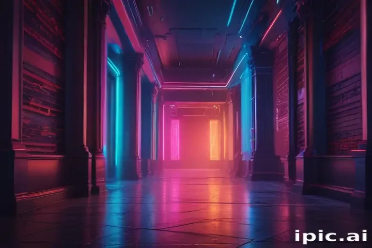 neon colored backgrounds