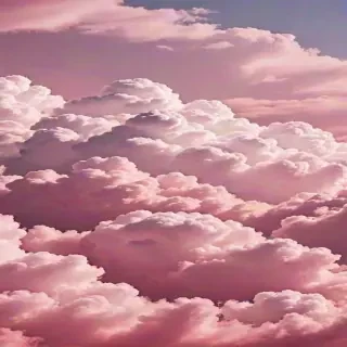 pink cloud background