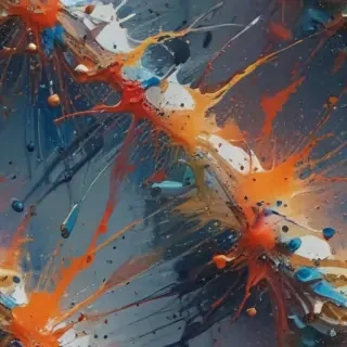 paint splatter transparent