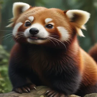 red panda png