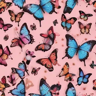 butterfly background aesthetic