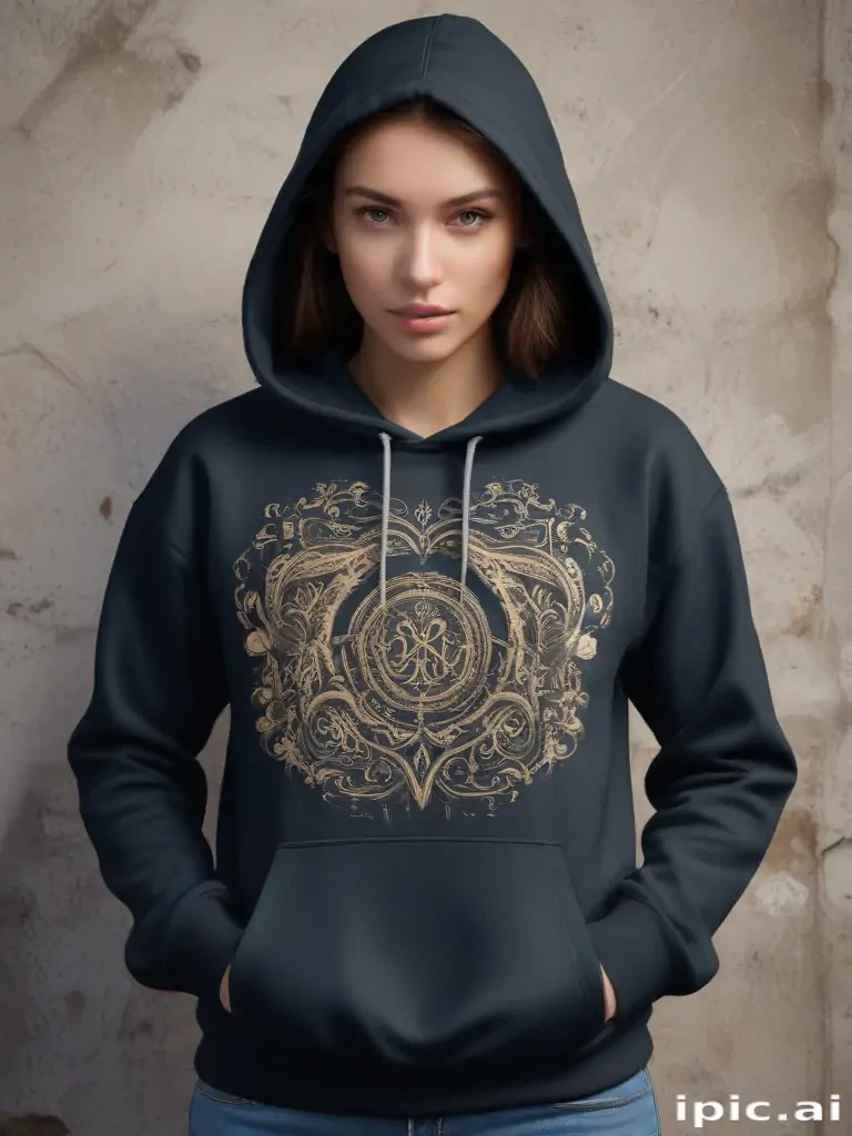 hooded sweatshirt mockup