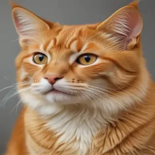 orange cat png