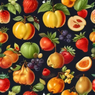 vintage fruit