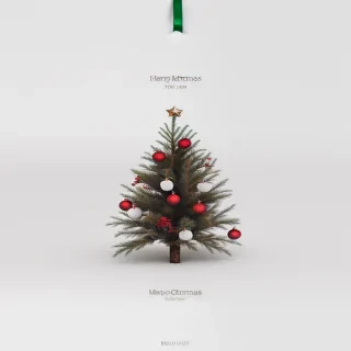 iphone simple christmas wallpaper