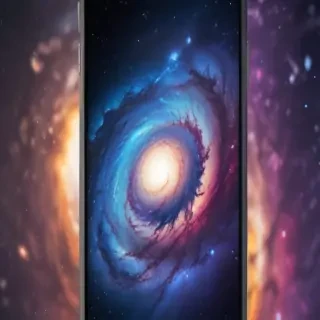 galaxy wallpaper iphone