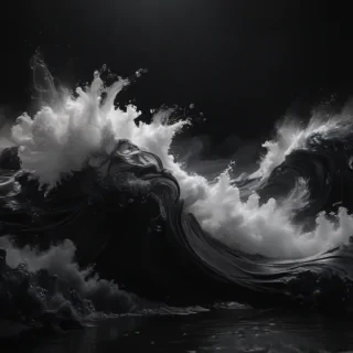 aesthetic background black