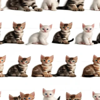 kittens transparent background