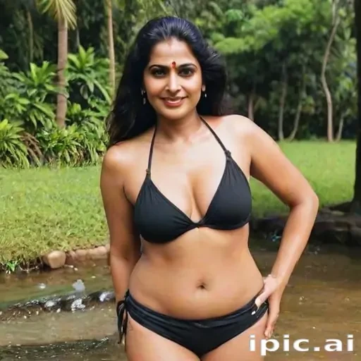 indian aunty bikini