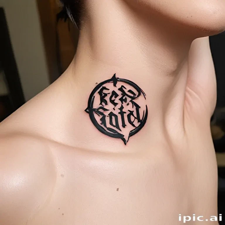 fear god tattoo