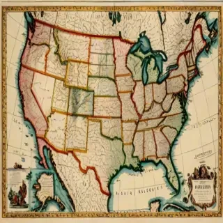 map of america