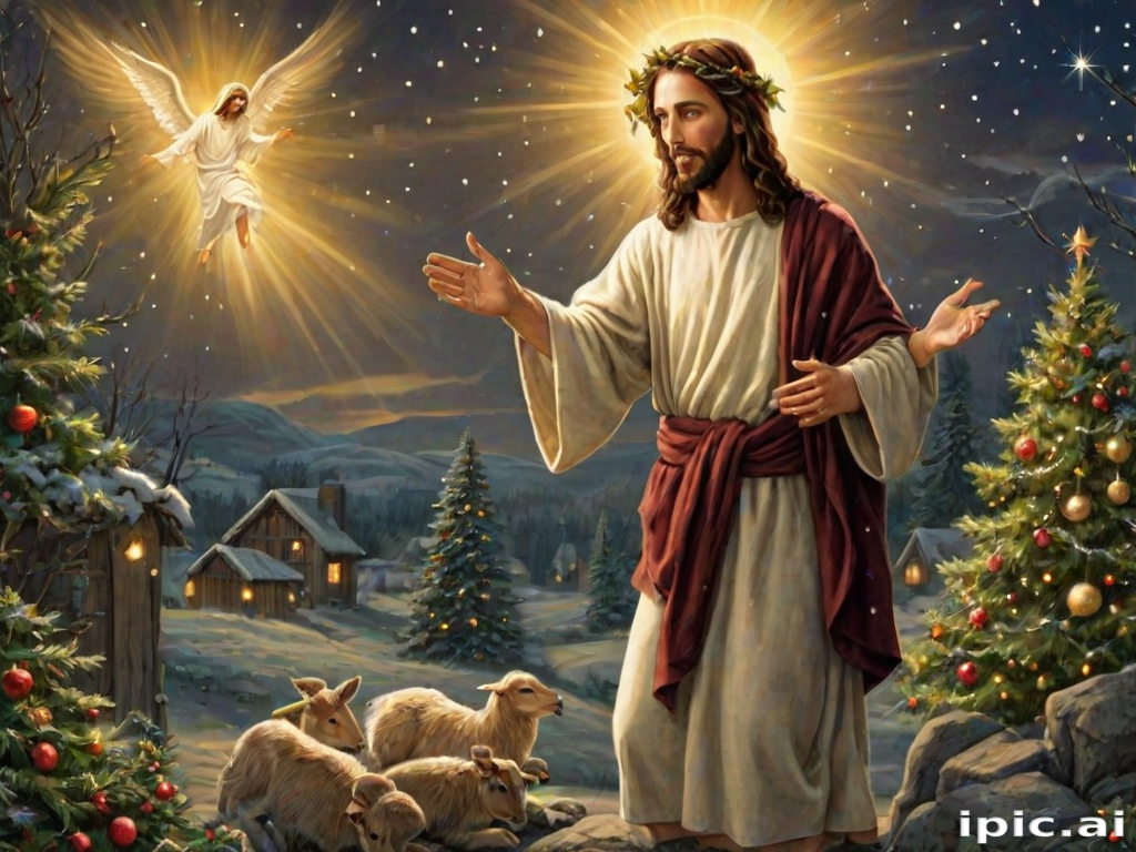 jesus christmas wallpaper