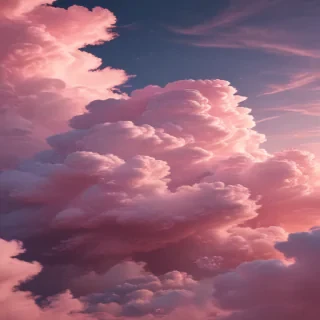 pink cloud aesthetic