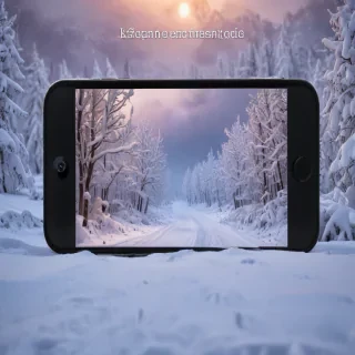 snow backgrounds for iphone