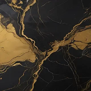 black and gold marble background