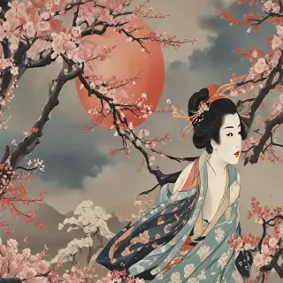 ukiyo e wallpaper