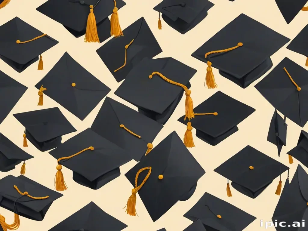 grad hat png