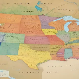 map of united states of america