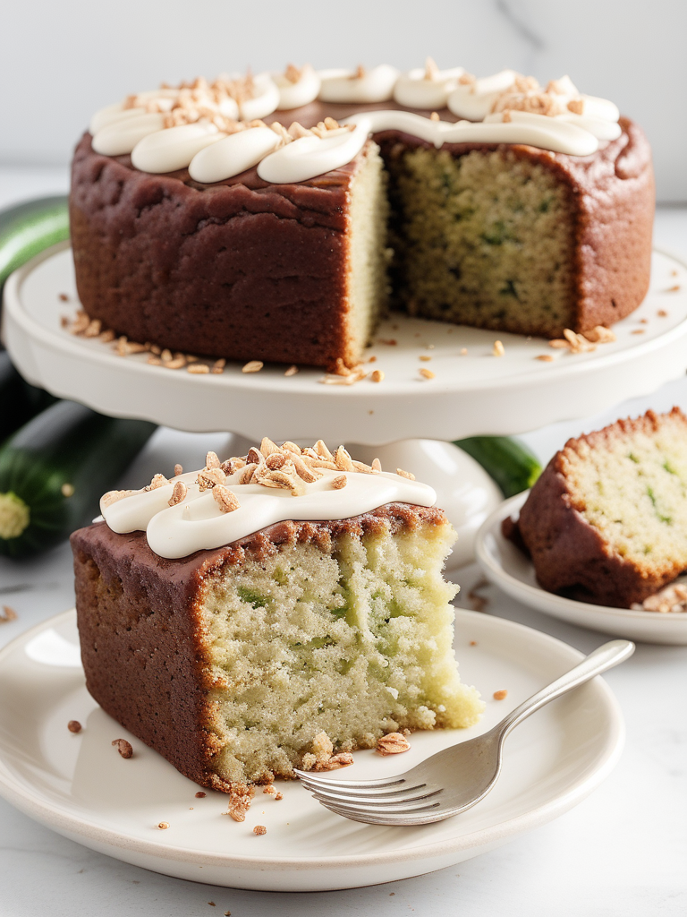 zucchini cake with cake mix