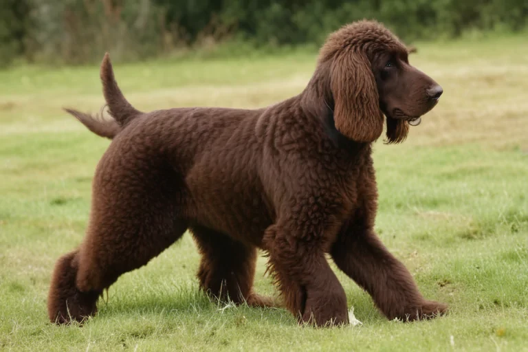 irish water spaniel