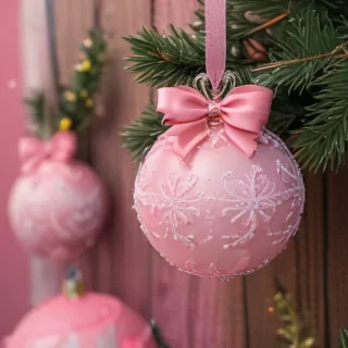 cute pink christmas wallpaper