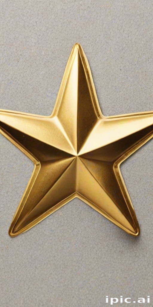 gold star sticker png