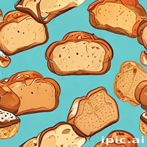 bread in cartoon